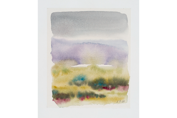 Transported XII, Watercolour on Saint Armand, 5x6 in.